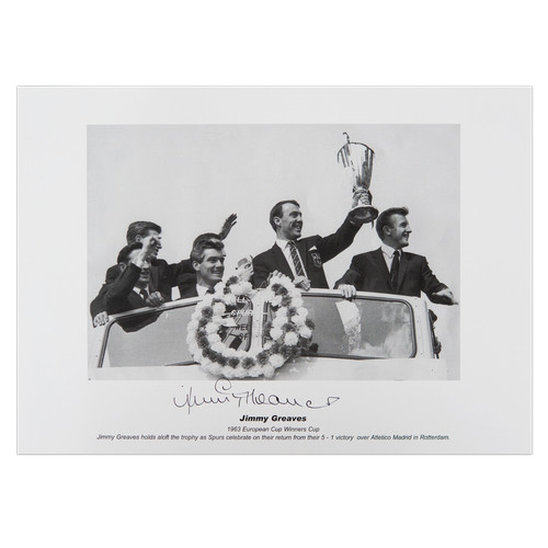 Jimmy greaves signiertes - jimmy,